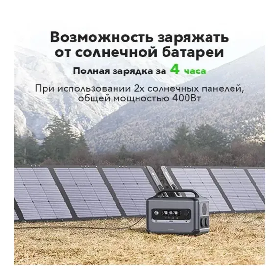 Ugreen GS1200 (15054) PowerRoam Portable Power Station Dark Grey