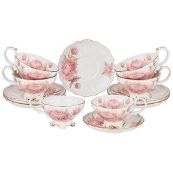 ЧАЙНЫЙ НАБОР LEFARD "АСТРА" НА 6 ПЕР. 12 ПР. 250 МЛ (КОР=6НАБ.)