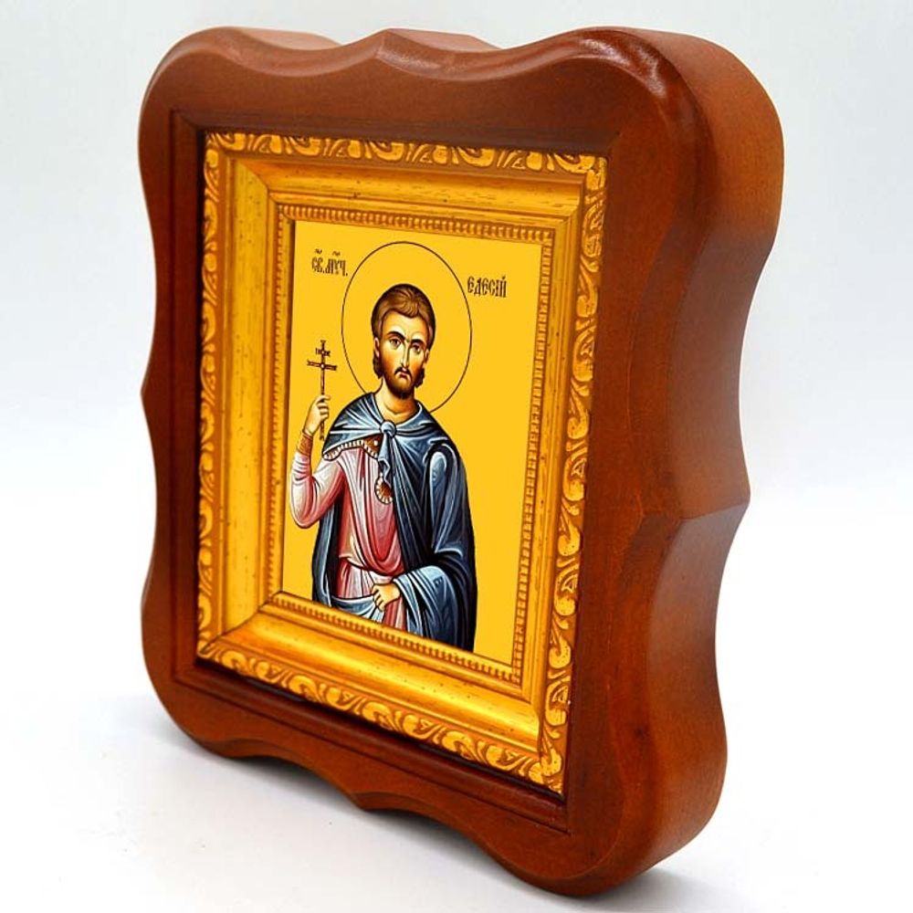 Едесий Патарский, Александрийский мученик. Икона на холсте.