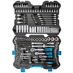 Набор инструментов 216пр. 1/4'', 3/8'', 1/2''(6гр.) KINGTUL KT-38841 EURO