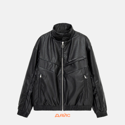 Куртка мужская Krakatau Qm548-1 Vint Faux Leather Bomber Jacket