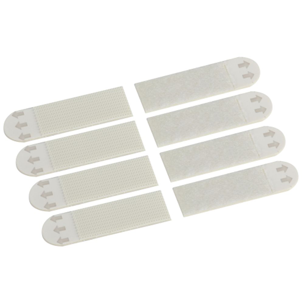 Застежки СИЛА SHS-P10S-W4 S малые с технологией бесследного удаления 4 пары нагрузка на пару 1 кг | Сила