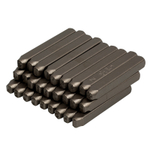 KING TONY (11427SQ05) Набор ударных клейм 5 мм, буквы-латиница, 27 предметов