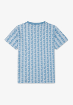 Lacoste MONOGRAM - Футболка с принтом - Синий