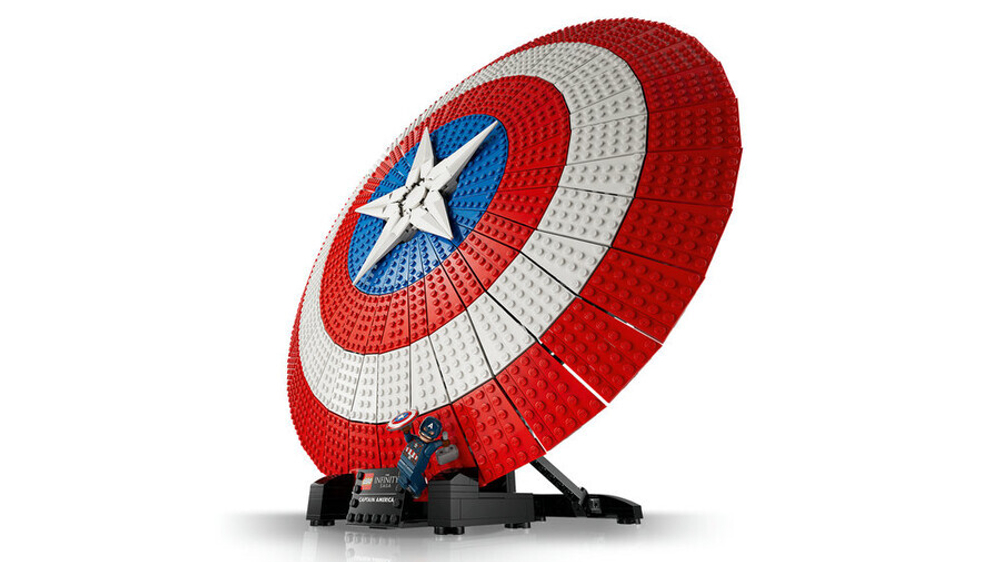 Конструктор LEGO Marvel 76262 Щит Капитана Америки