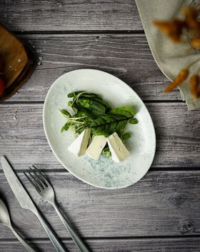 Тарелка овальная 21 см SMOKY