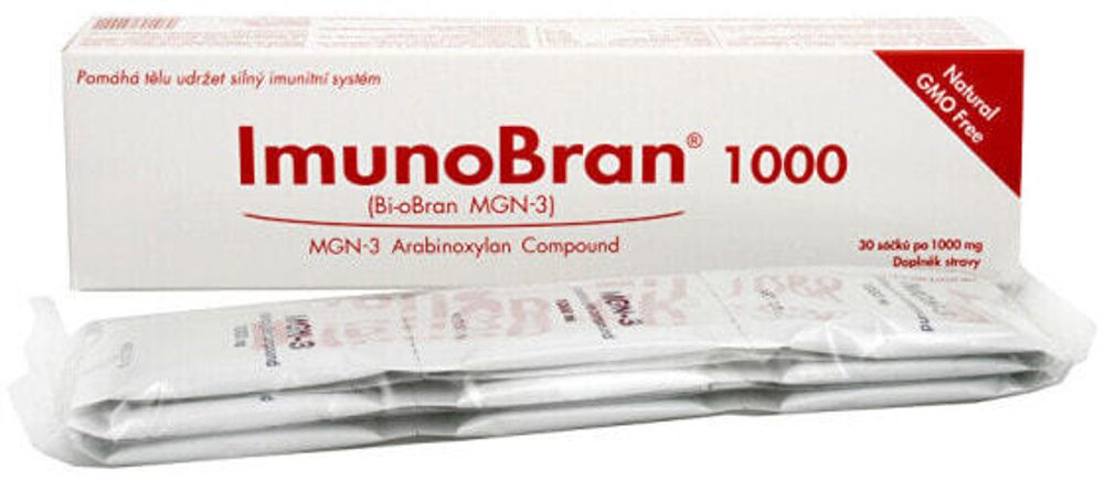 БАДы для укрепления иммунитета ИмуноБран 1000 (МГН-МГН3) 30 пакетов