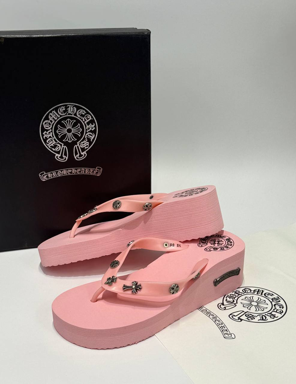 Шлепанцы Chrome Hearts