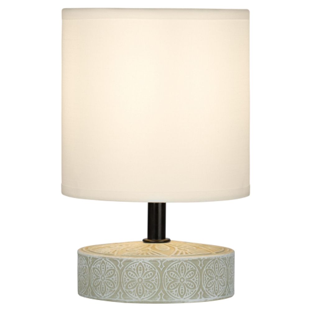 Настольная лампа Rivoli Eleanor 7070-501 1 * Е14 40 Вт керамика бежевая, белая | Rivoli