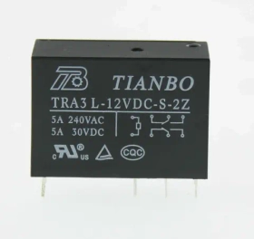 Реле TRA3L-12VDC-S-2Z 12V 5A