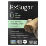 RxSugar, Swealthy Snax ™, батончики, мятный брауни, 8 пакетиков по 28 г (1 унция)
