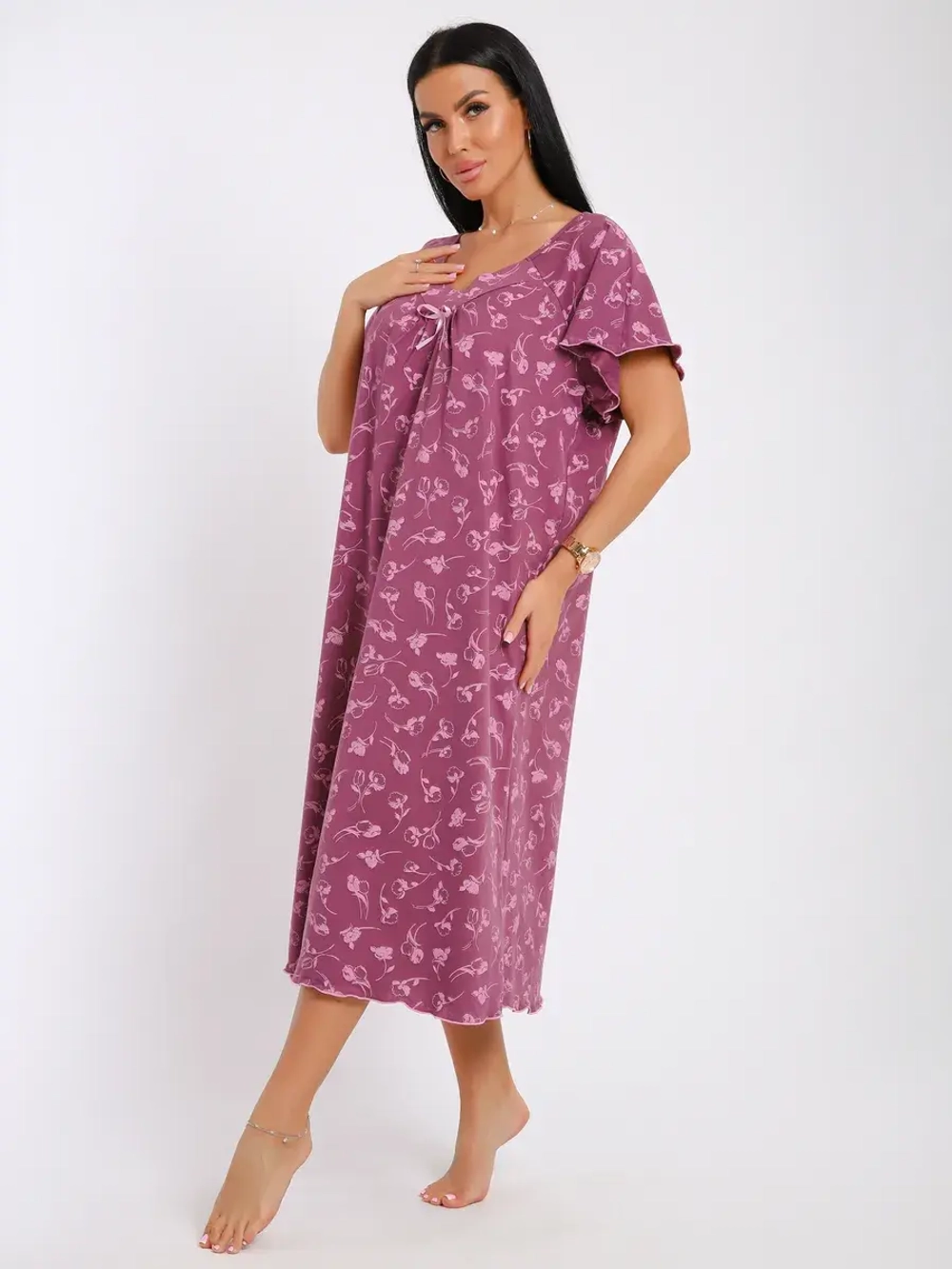 Ночная сорочка большие размеры