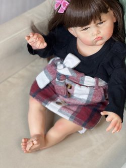 Кукла Реборн мягконабивная 65см в пакете (FA-819)