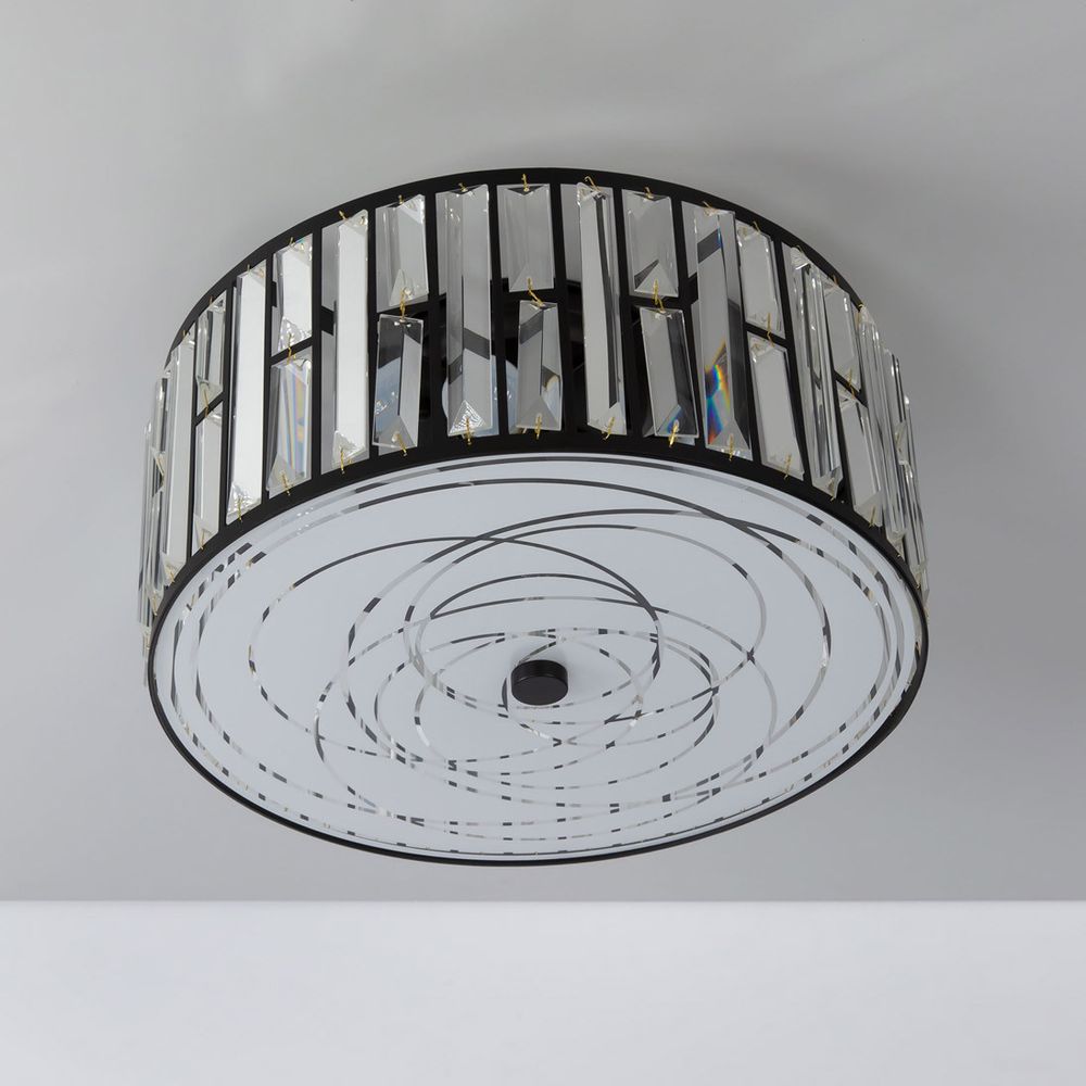 Citilux Гермес CL331151 Люстра хрустальная потолочная