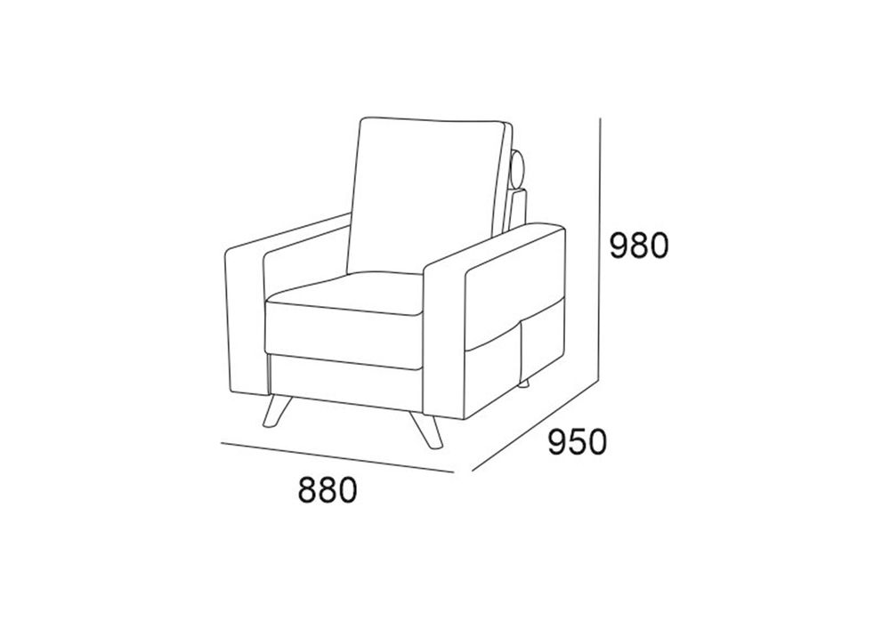 Кресло "Рио-3", Мебельный формат, г.Екатеринбург