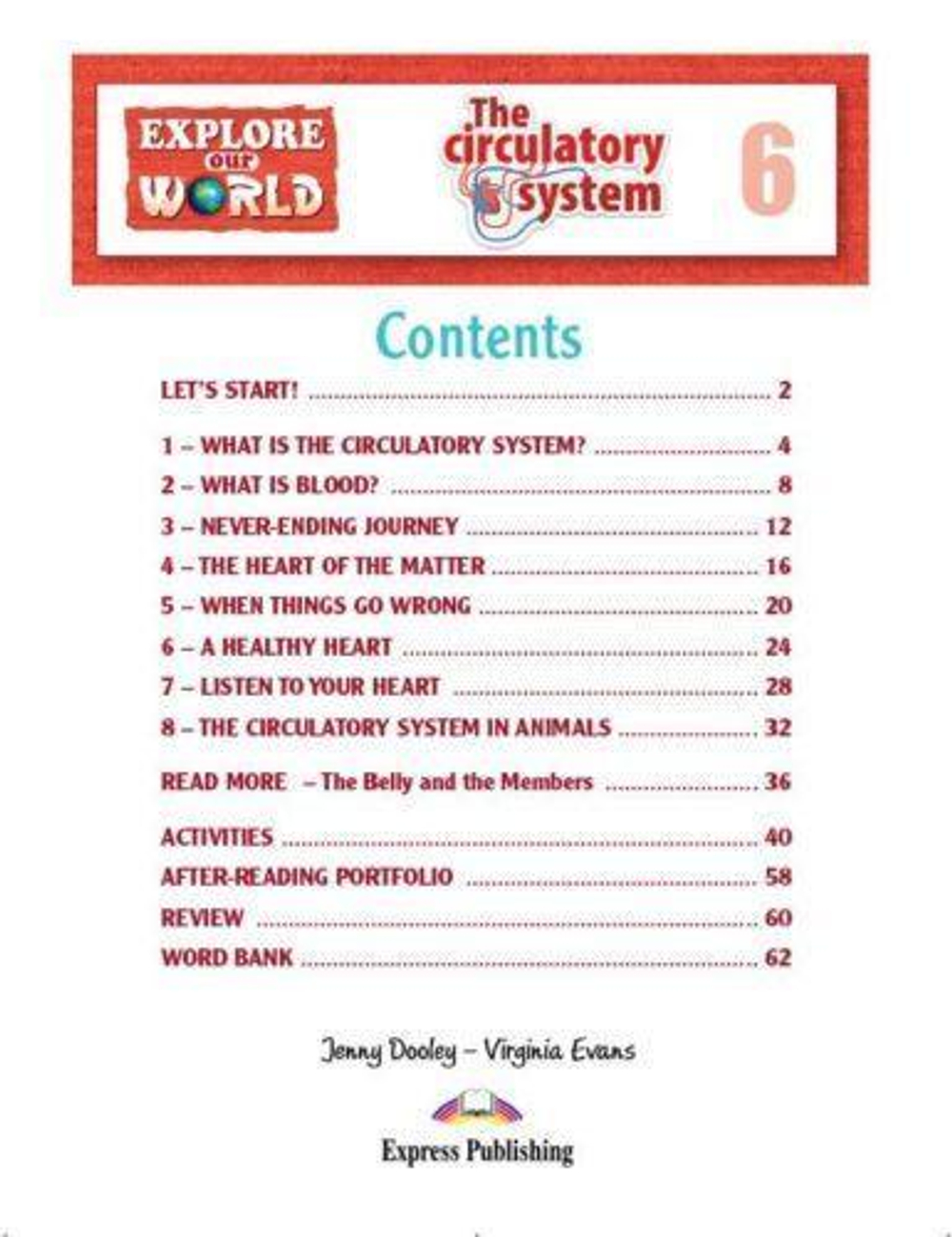 The Circulatory System. Уровень 6.  Книга для чтения с доступом к электронному приложению