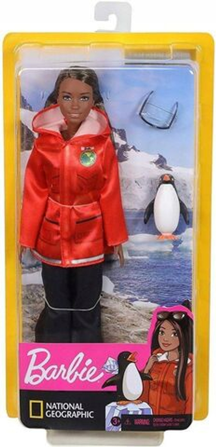 Кукла Barbie Mattel National Geographic - Кукла Барби Полярный морской биолог ученый GDM45