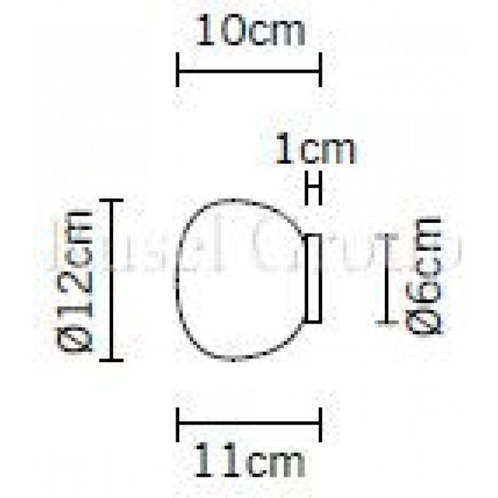 Настенно-потолочный светильник Fabbian Mochi F07 G01 01