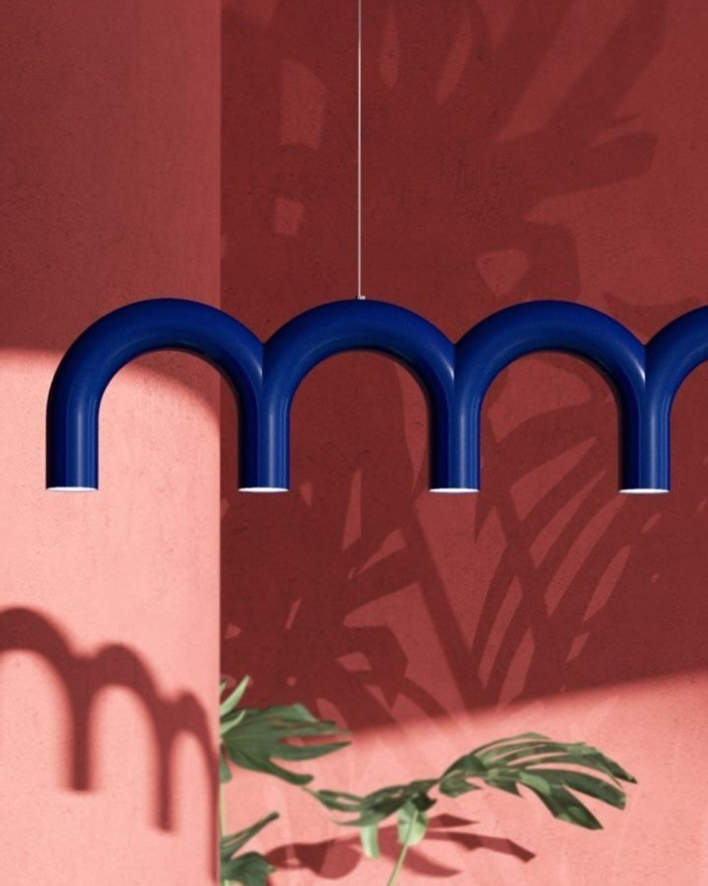 Подвесные люстры в форме арок