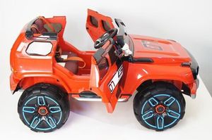 Детский электромобиль River Toys MERC E333KX красный фото №8
