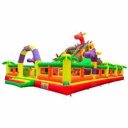 Коммерческий надувной батут «Три дракона», 13*9*9 м