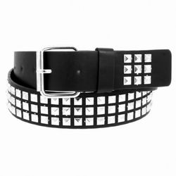 Ремни клепаные кожзам