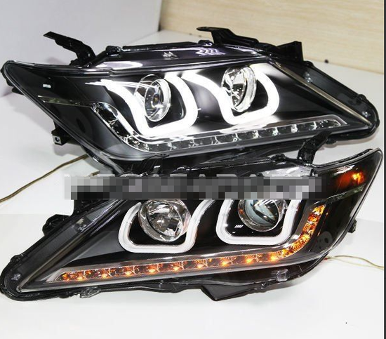 Передние фары Тойота Камри 2011-2014 V8 type