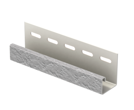 Джей профиль Ю-пласт Стоун-Хаус S-Lock Клинкер Нордик Дым 3,05м