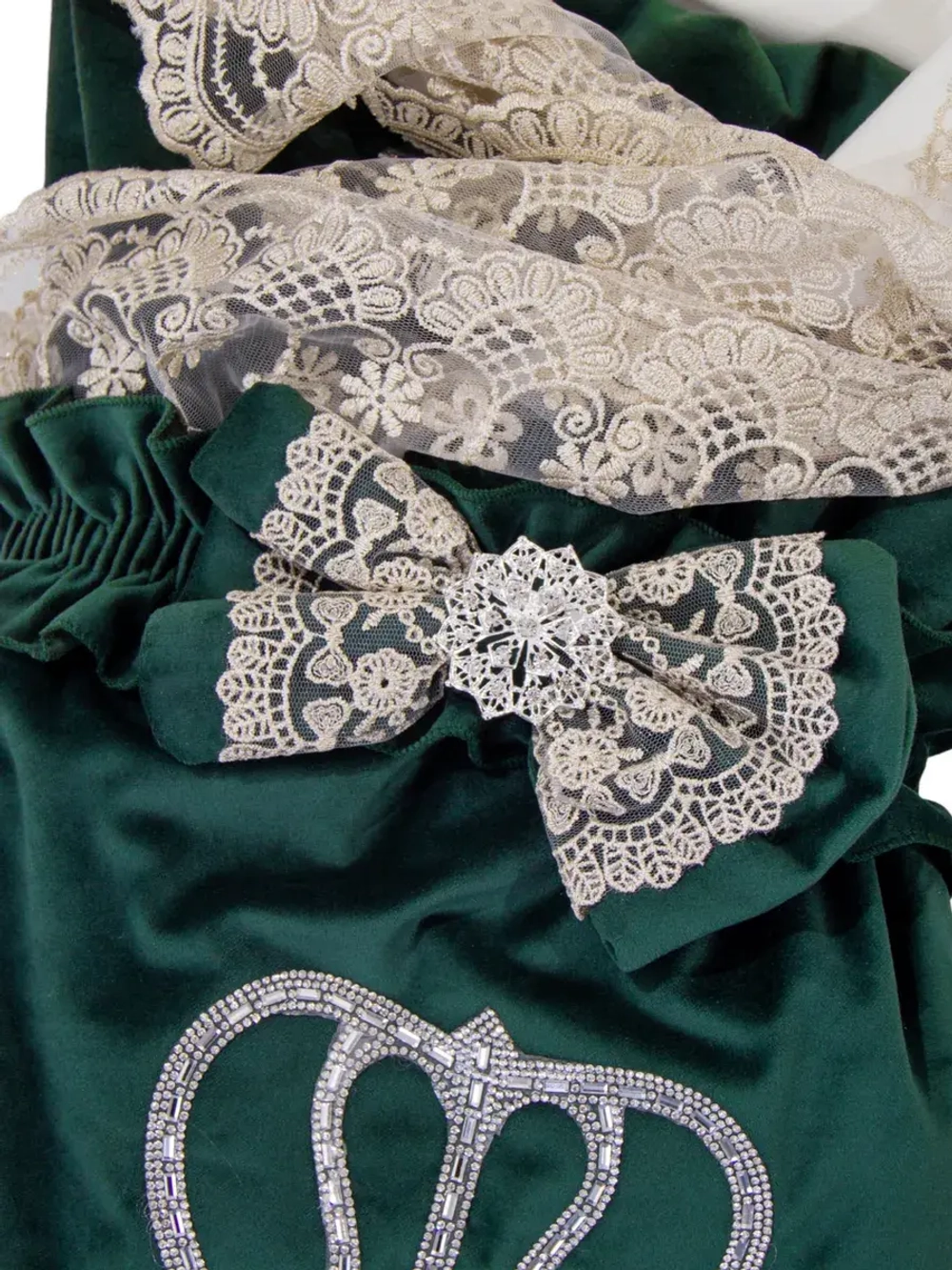 Конверт на выписку летний с короной