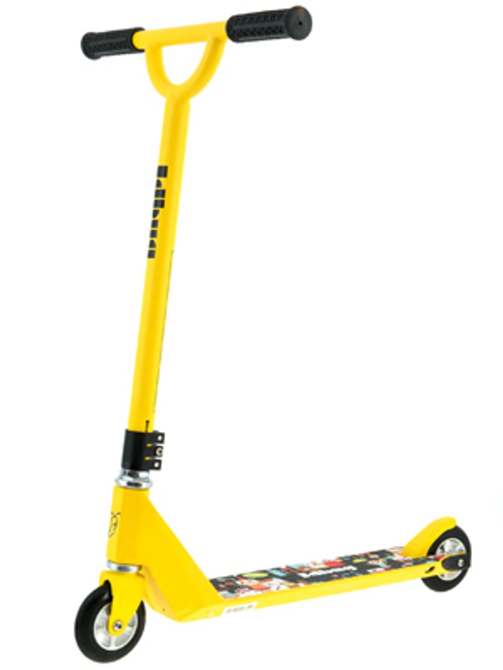 Трюковой самокат JDBug MS 108, цвет желтый