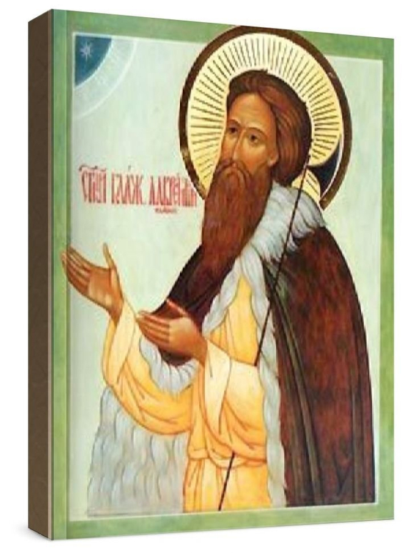 Лаврентий Калужский (рукописная икона)