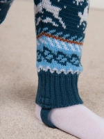 Рейтузы вязаные с орнаментом