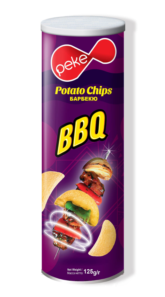 Азиатские чипсы BBQ Peke