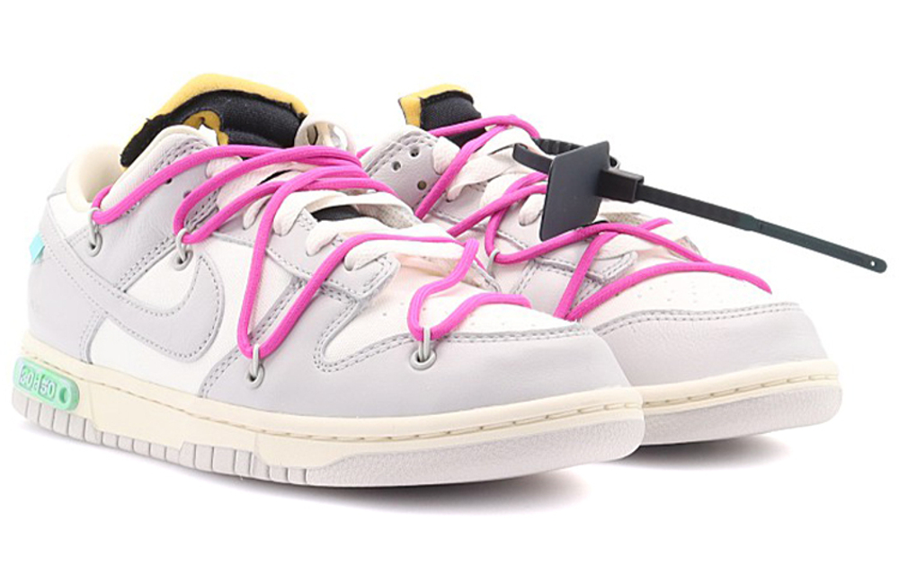 Off White X Nike Dunk Low The 50 No.30 Hyper Sneakers