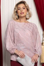 Блуза Путь к сердцу НЬЮ (бежево-розовая) Б14946-30М LT Collection