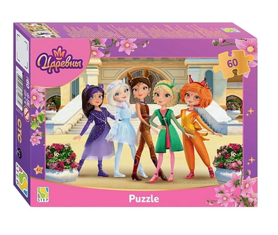 Пазл 60эл. "Царевны. Таинственная гостья" (Той-Лэнд) (Степ пазл)