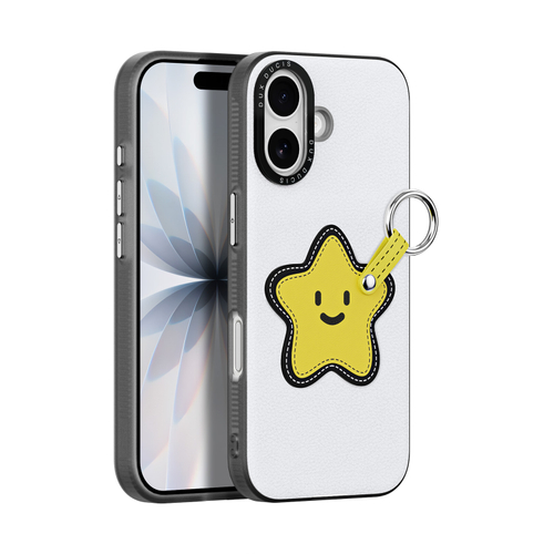 Чехол белого цвета (Star Edition) для iPhone 17, серия Luvy Series Case (со съемным ремешком) от Dux Ducis