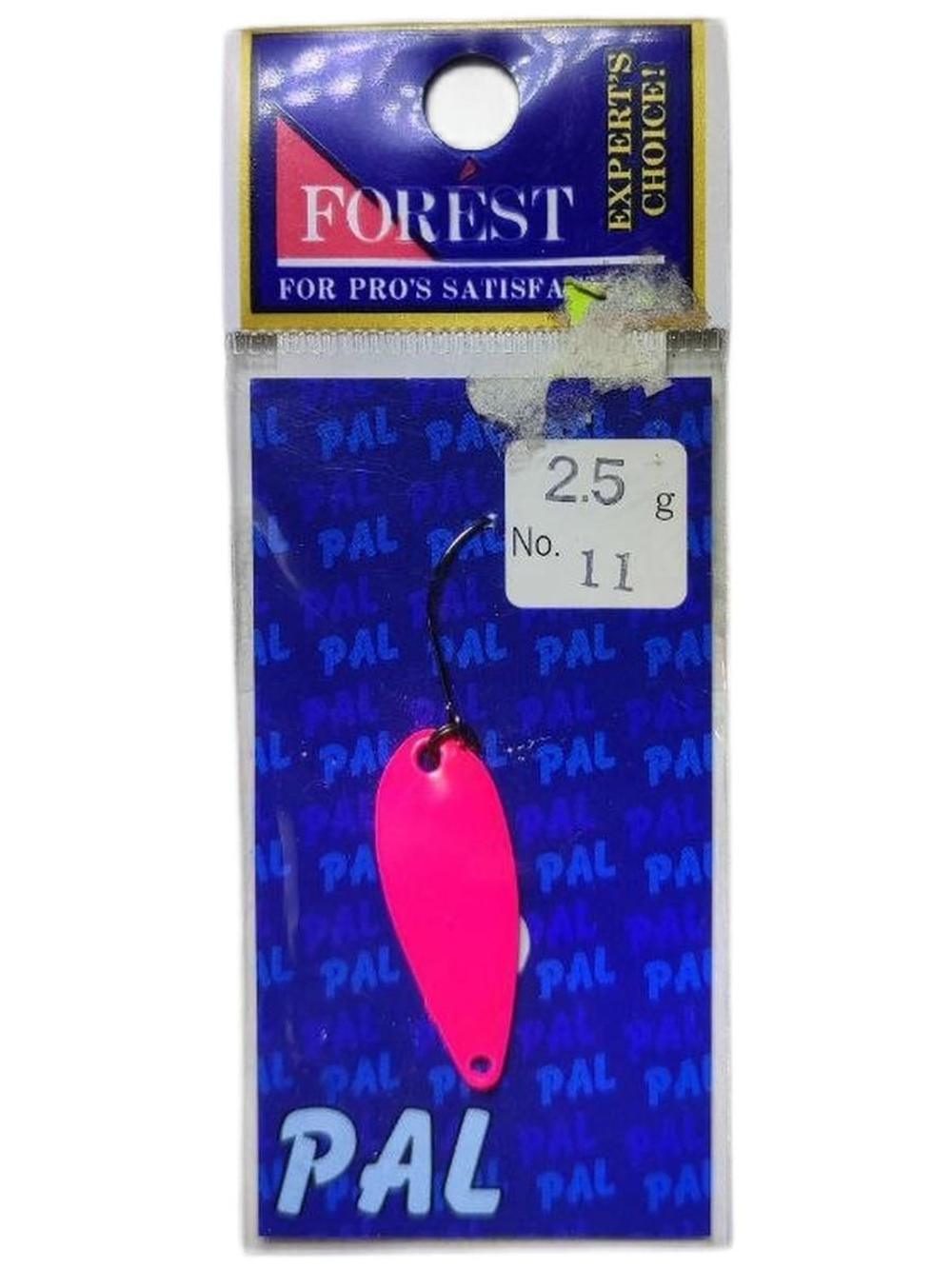 Блесна PAL Forest 2.5 g на форель, голавль, хариус, Форест МИУ forest miu / dohna / rooney