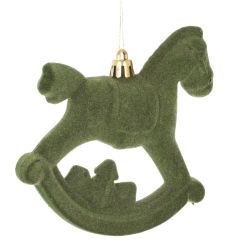 GAEM Набор из 2шт, Украшение новогоднее "Лошадка", L10 W5 H11 см