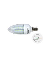Светодиодная LED лампа С35 Е14 36LED 5W 5шт холод