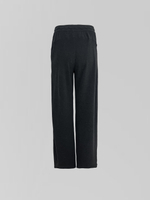 Костюм LJHY 25027 однотонный из лонгслива на молнии и широких штанов