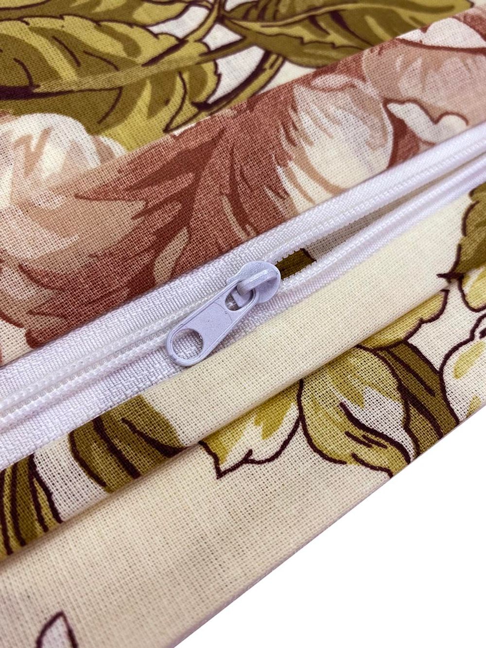 Пододеяльник перкаль Сказка "Прохоровская роза" 1,5-спальный на молнии 145x215 см