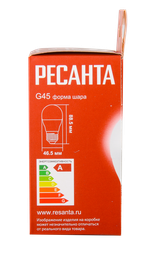 Лампа светодиодная Ресанта LL-R-G45-7W-230-4K-E27