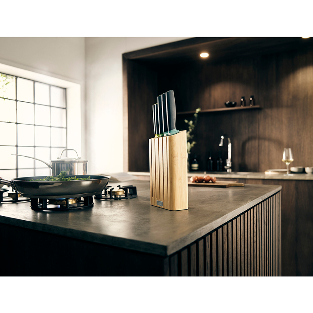 Набор ножей Elevate Knives Bamboo в подставке из бамбука