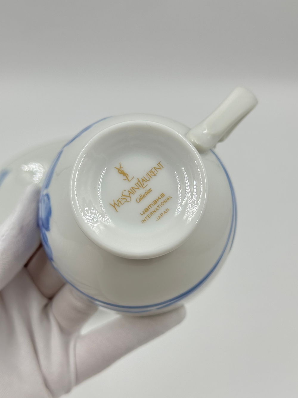 Чайная пара «Ирис» Yves Saint Laurent by Yamaka