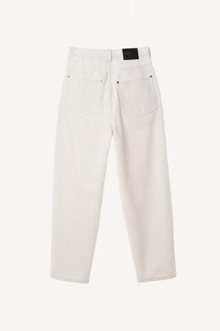 ZARA X WILLY CHAVARRIA ДЖИНСЫ BARREL С ВЫСОКОЙ ПОСАДКОЙ, ЭКРЮ