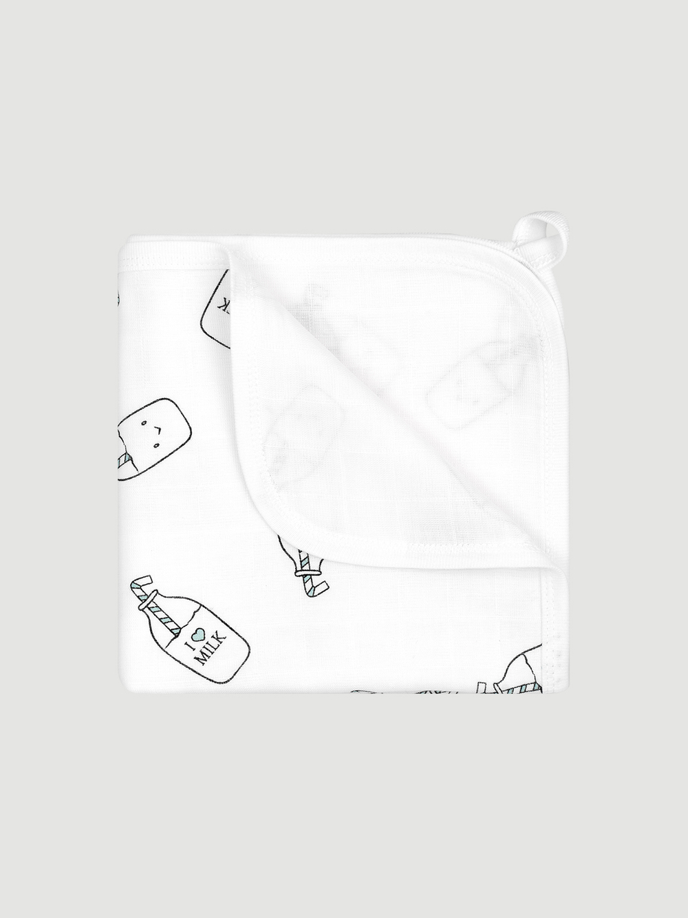 Муслиновое лёгкое одеяло Mjölk Молоко