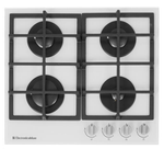 Поверхность варочная  Electronicsdeluxe GG4_750229F-013 (белое стекло газ/к., 60*51) Россия