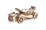 Автомобиль РОДСТЕР от Lemmo - Деревянный конструктор, 3D пазл, сборная модель
