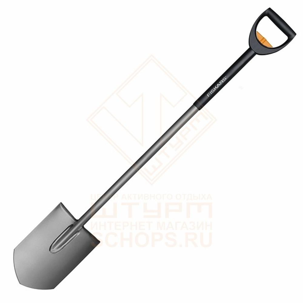 Лопата штыковая Fiskars SmartFit телескопическая